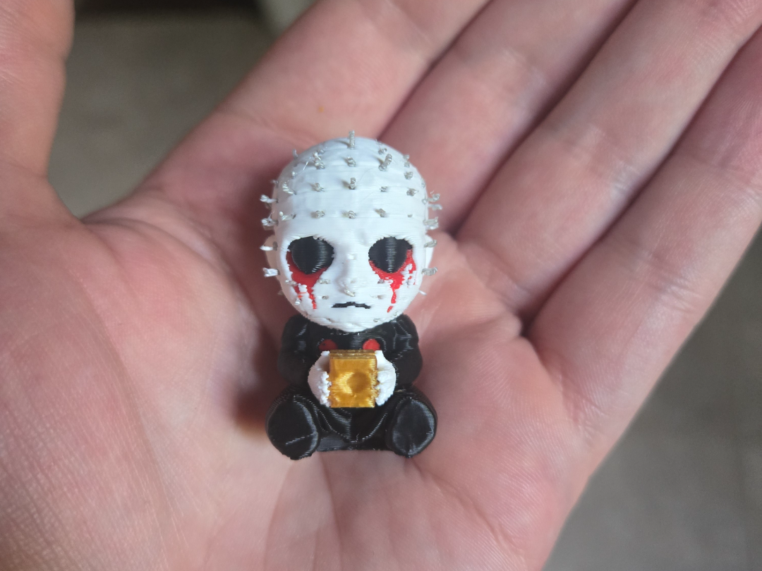 Pinhead (Hellraiser) gachapop minifig style