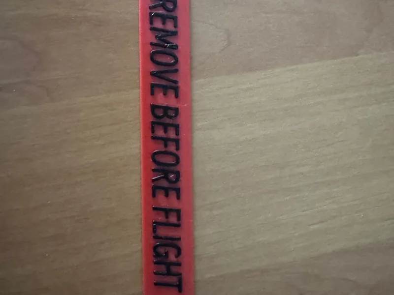Remove Before Flight Schlüsselanhänger