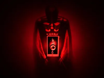 Berserk Shadow Lamp /Griffith Silhouette Display