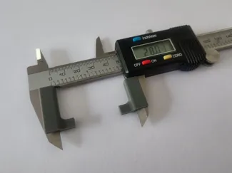 Puntali calibro digitale misurazione gole interne