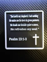 psalm 23:1-3 0.16mm layer, 2 walls, 15% infill