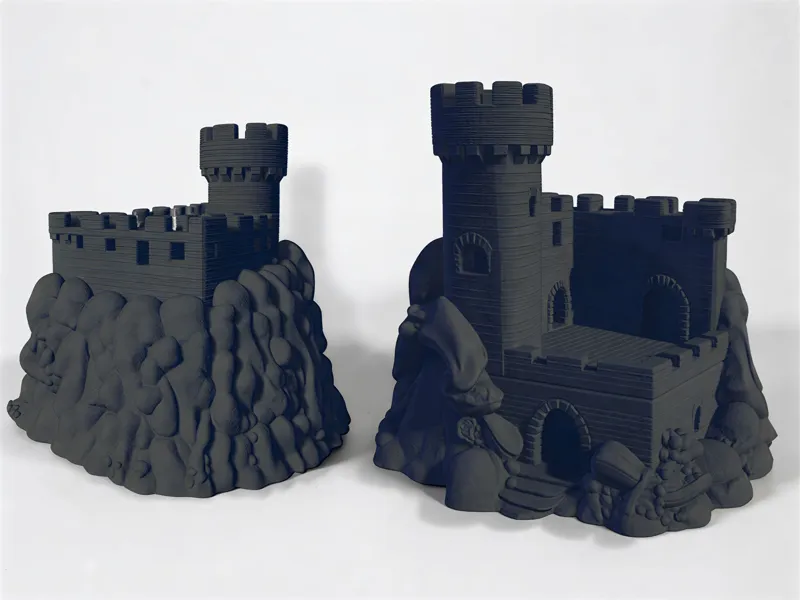 Corner Castle Structure TTRPG D&D Miniature