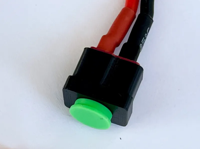 T-PLUG RC Battery connector cap + charge indicator