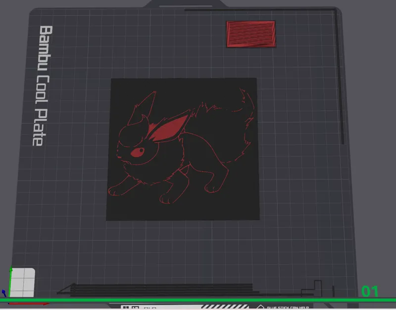 Pokemon flareon Art