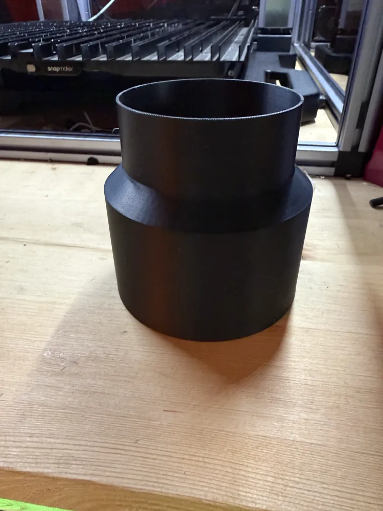 DN100 to DN80 reducer for ventilation - Free 3D Print Model - MakerWorld