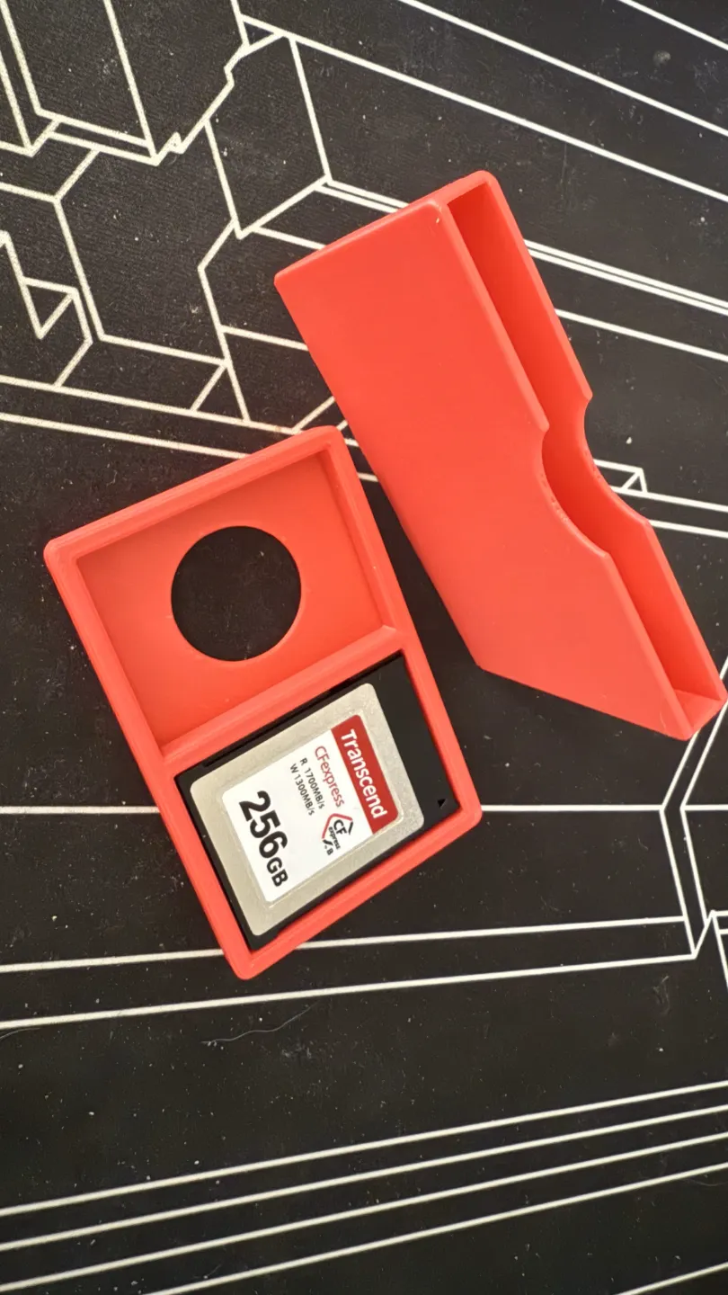 CF Express Type B 2 Card Holder will Also Fit XQD By Pr0xyfl00d3r cf-express-type-b-2-card-holder-will-also-fit-xqd-by-pr0xyfl00d3r