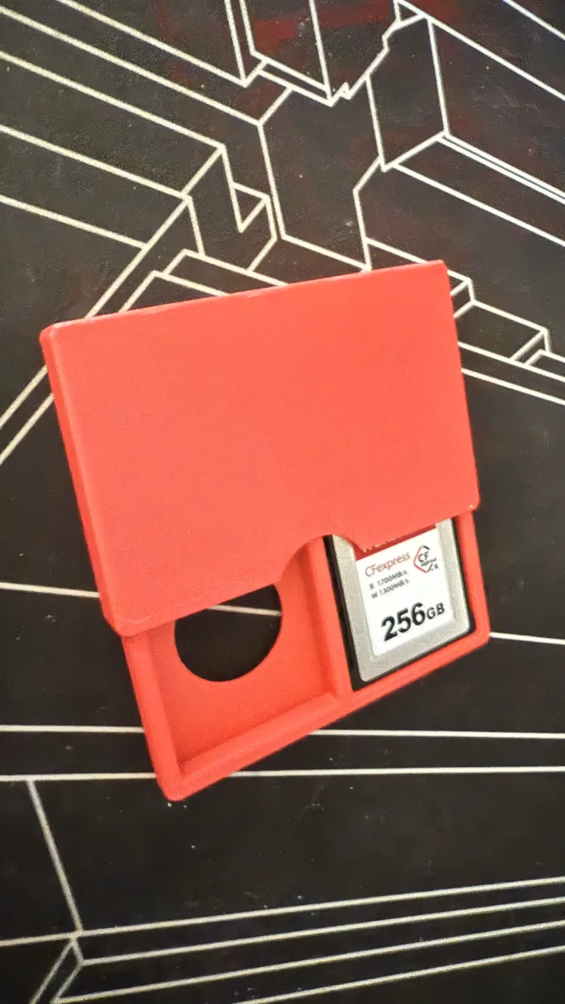 CF Express Type B 2 Card Holder will Also Fit XQD By Pr0xyfl00d3r cf-express-type-b-2-card-holder-will-also-fit-xqd-by-pr0xyfl00d3r