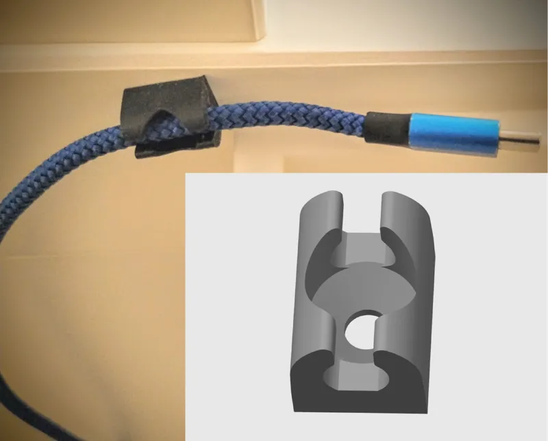 Durable Cable Clip - The one that doesn't suck