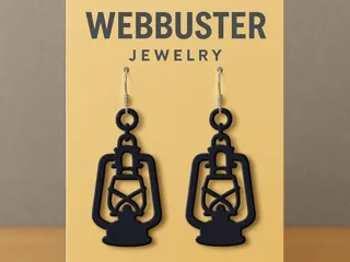 Ethereal Lantern - Steampunk Earrings