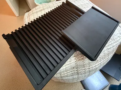Laptop and Wacom tablet combined lap desk