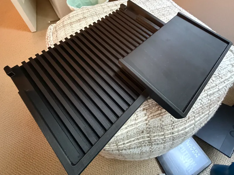 Laptop and Wacom tablet combined lap desk