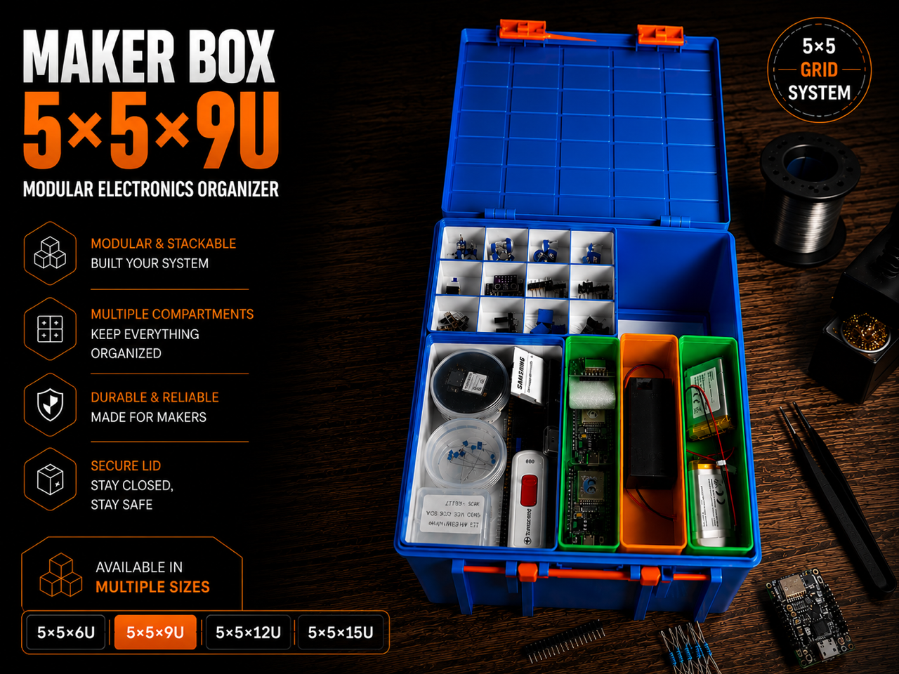 MAKER BOX | 5x5x9U