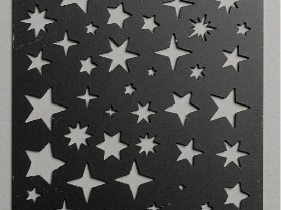 Stars Stencil 