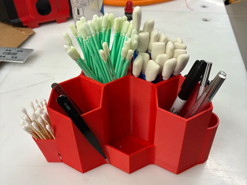 Consumables organizer 