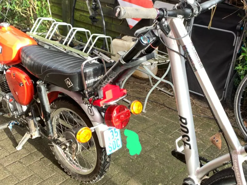 Simson s50 s51 MTB/Fahrad halter anhänger 