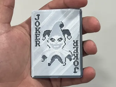 Balatro - Steel Joker - HueForge