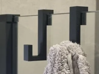 Shower wall hook