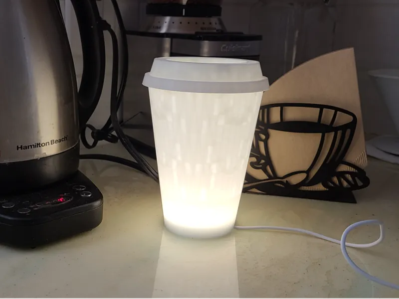 Latte Cup Lamp