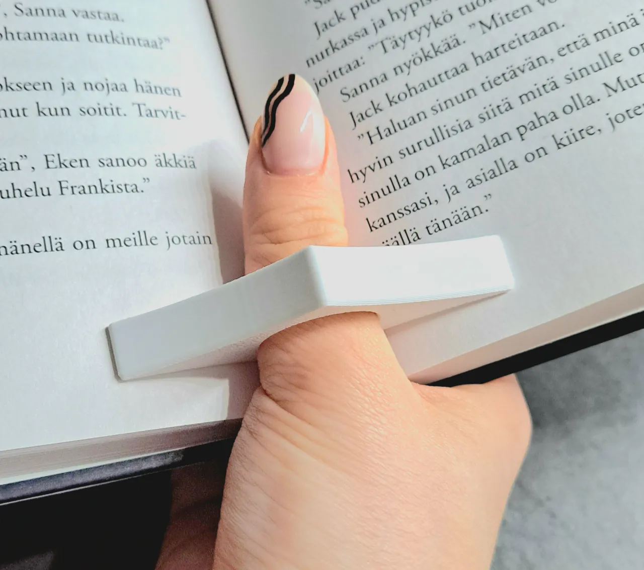Book page holder view 2