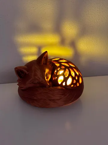 Soporte: Sleeping Fox – Cozy LED Night Light — vista de referencia 3