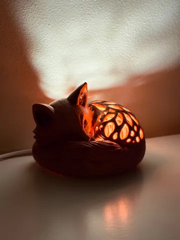 Soporte: Sleeping Fox – Cozy LED Night Light — vista de referencia 5