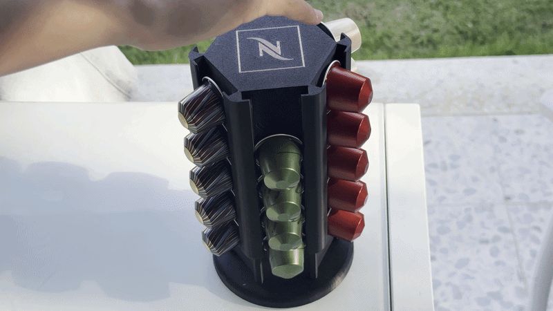Mid-Size Rotating Nespresso Holder (30 Caps)