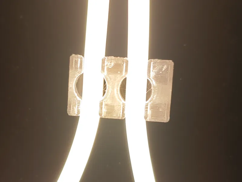 Parametric Tandem Neon Flexible Strip Bracket