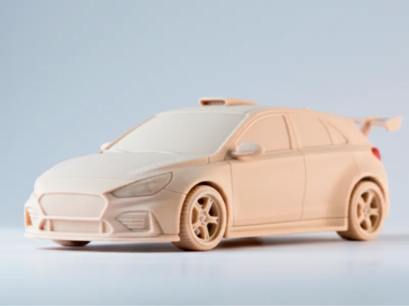 Hyundai i30N TCR Race 3D Car Model
