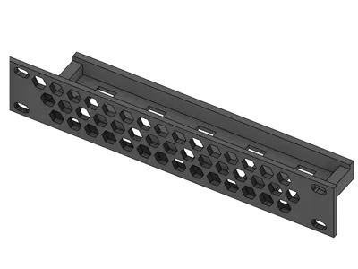 1U PSU Strap 10" Rack