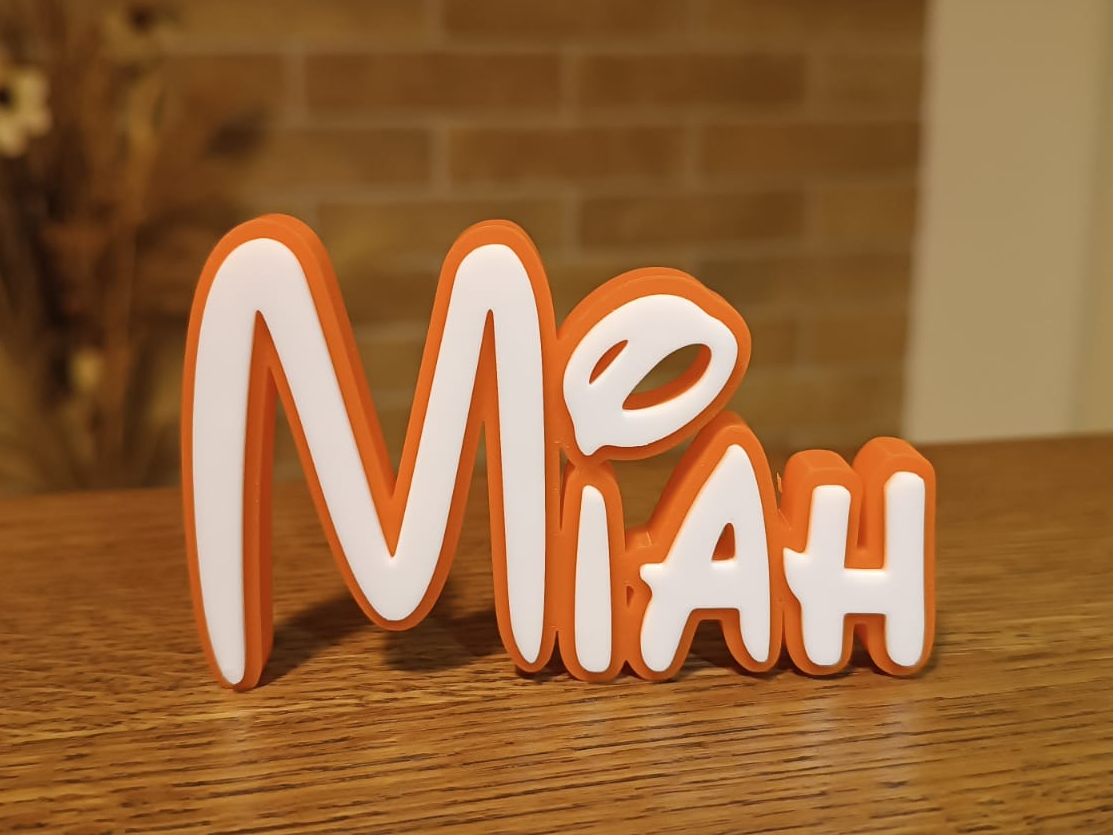 Miah Name Disney Tag