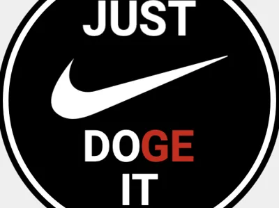 Just DOGE It Sign