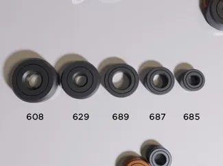 Small Bearings - 5 Sizes: 685, 687, 689, 629, 608