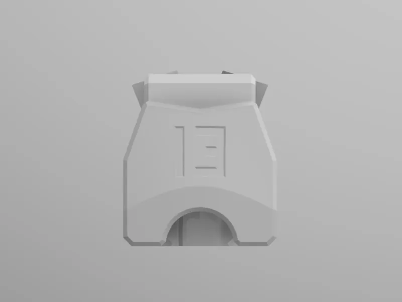 Dummy 13 chestplate with catana holder