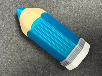 Giant Funny Pencil Pen Holder - No AMS Required
