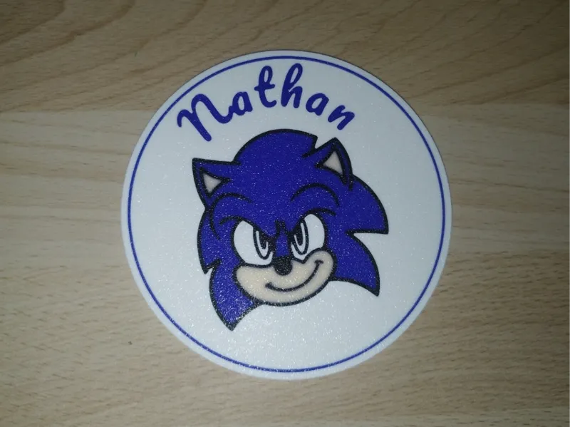 Logo Sonic personnaliser 