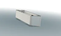 Angled (8.5°) – 0.2mm layer, 2 walls, 15% infill