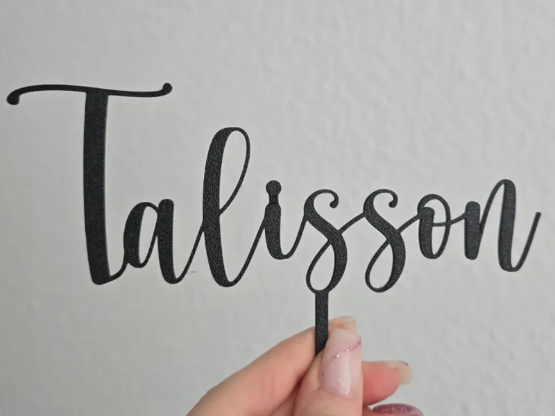 Cake Topper Tortenaufsatz Talisson