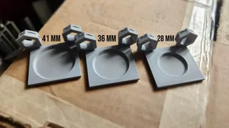 HSW shot holder - rotated Hollow Inserts