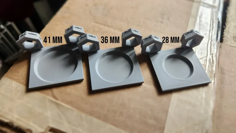 HSW shot holder - rotated Hollow Inserts