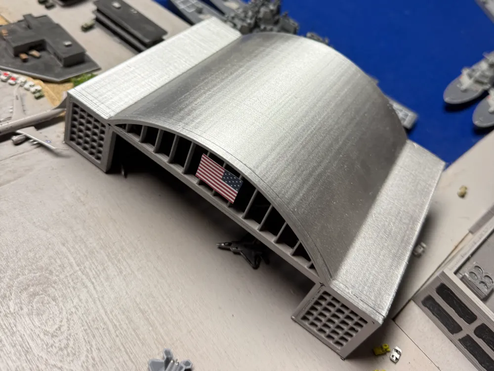 Large Hangar 1:700 - Free 3D Print Model - MakerWorld