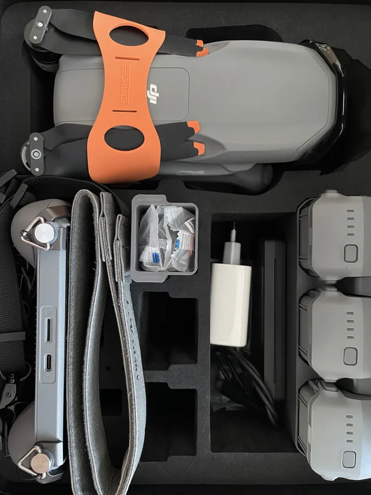 DJI Air 3S Accessory Box for Battery Compartment - Free 3D Print Model ...