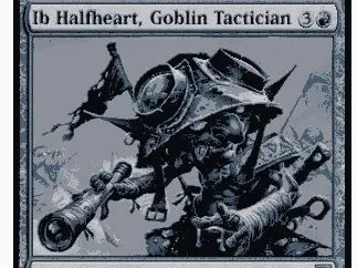 Ib Halfheart MTG card for commander box