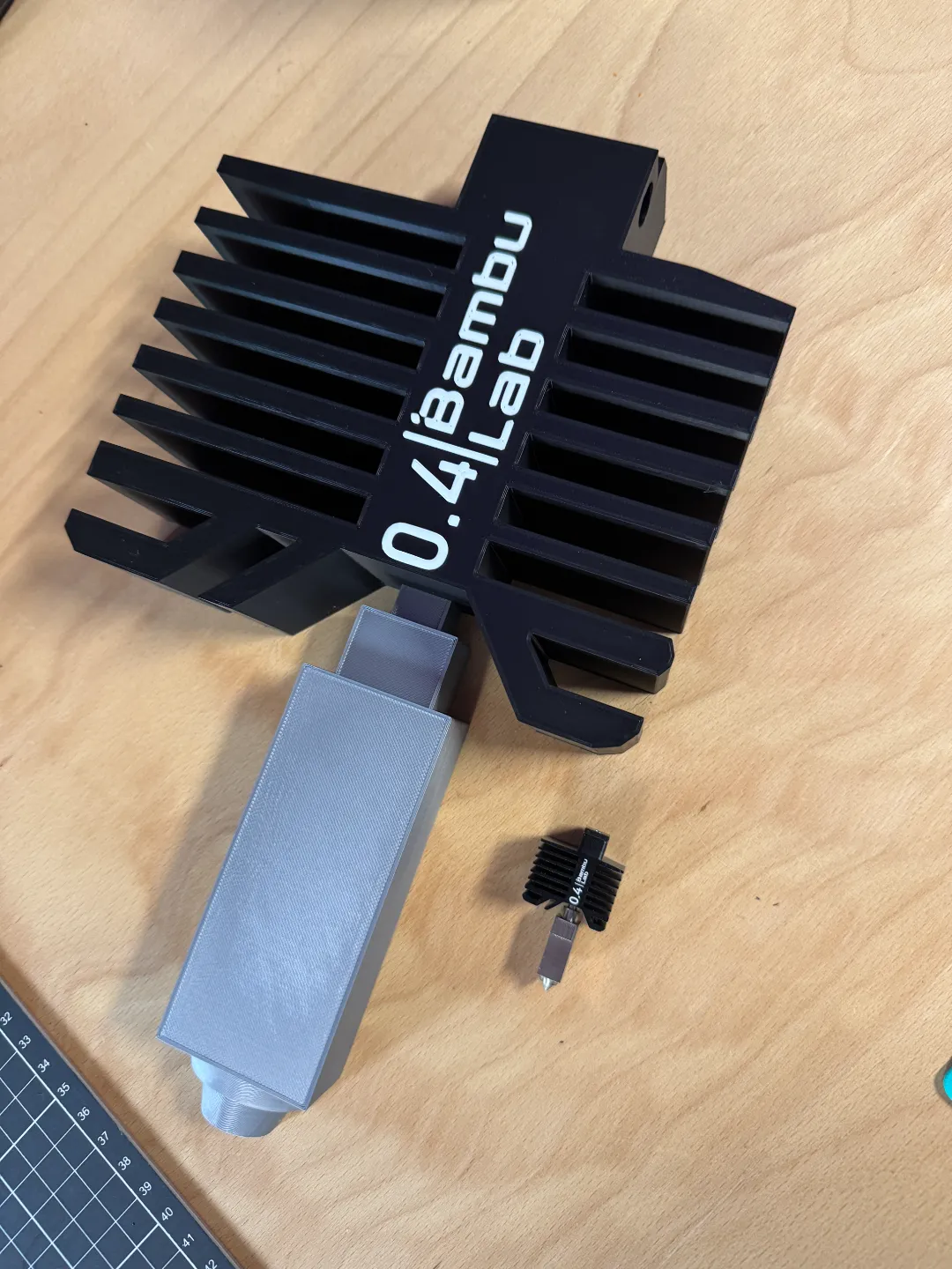 BambuLab Hotend Deko mit LED-Düsenfunktion view 3