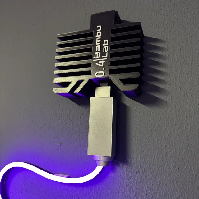 BambuLab Hotend Deko mit LED-Düsenfunktion