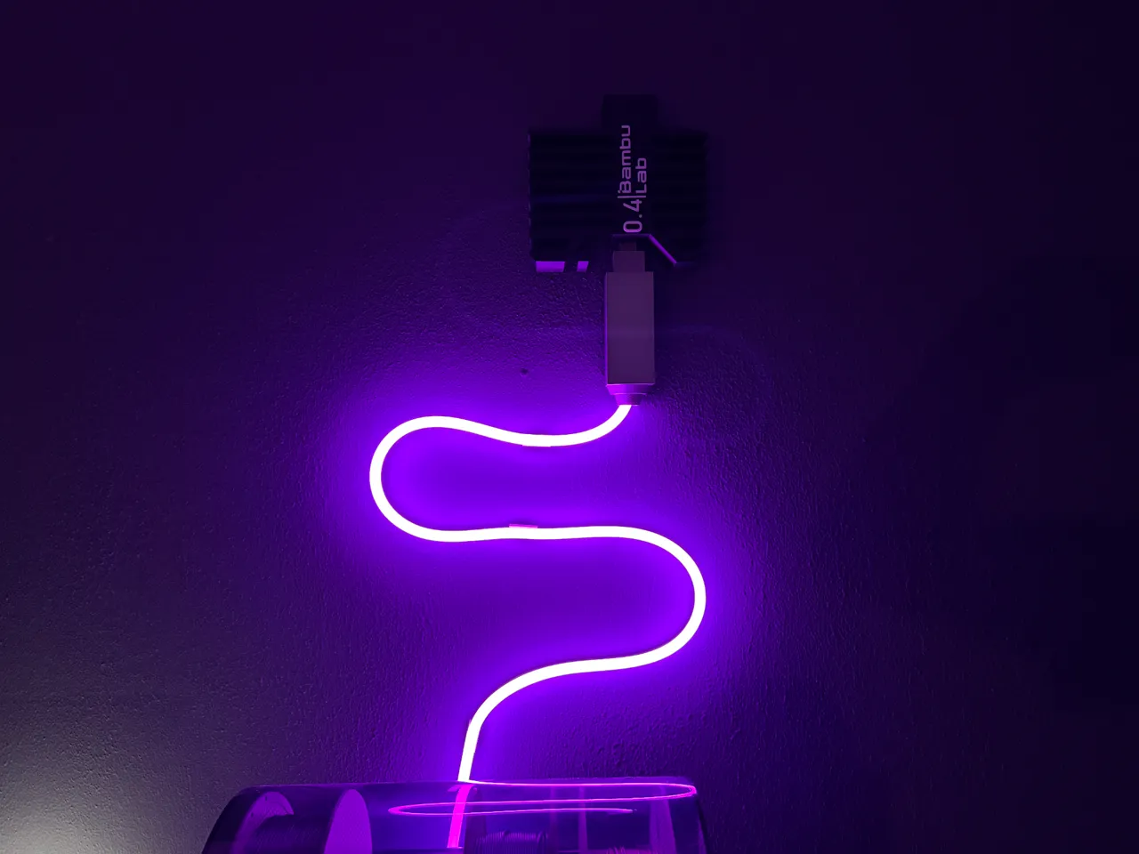 BambuLab Hotend Deko mit LED-Düsenfunktion view 4