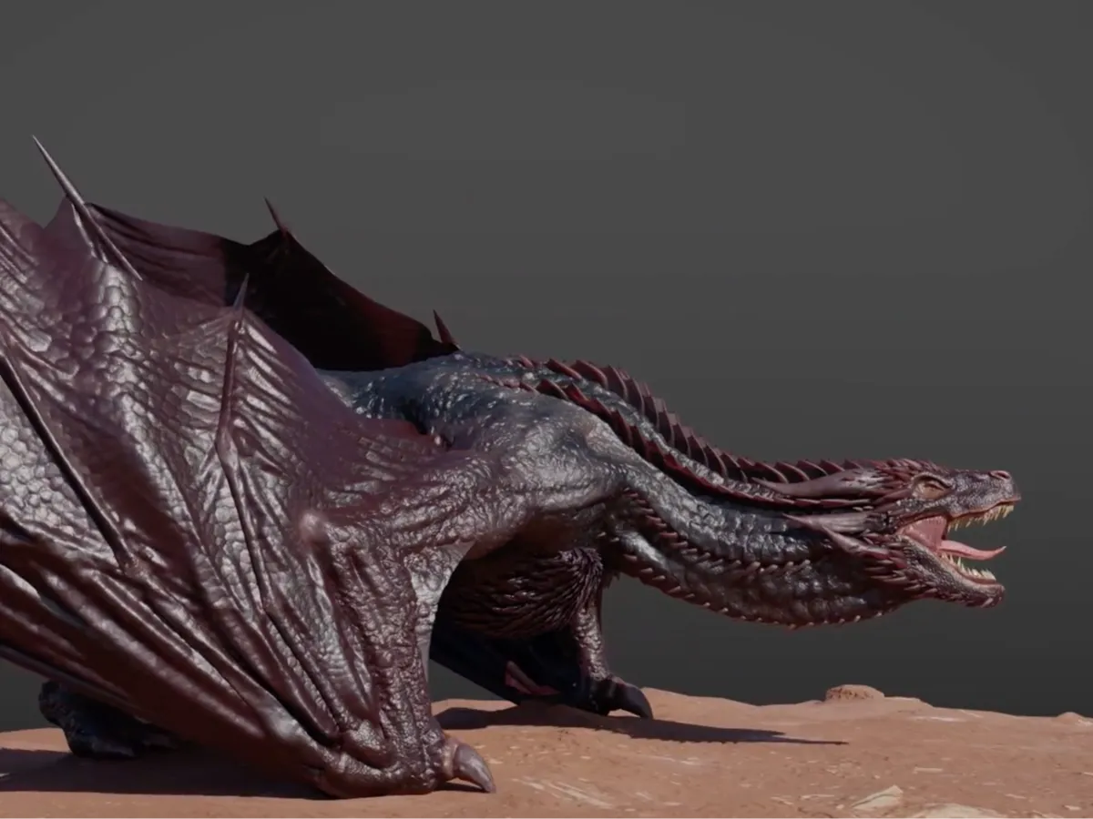 balerion-der-schwarze-schrecken-kostenloses-3d-druckmodell