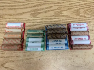 Coin Roll Trays/Holders