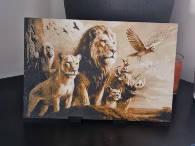 Lion King Sketch HUEFORGE 