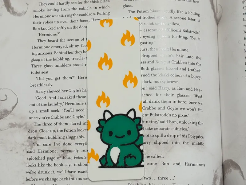Chibi Dragon Bookmark