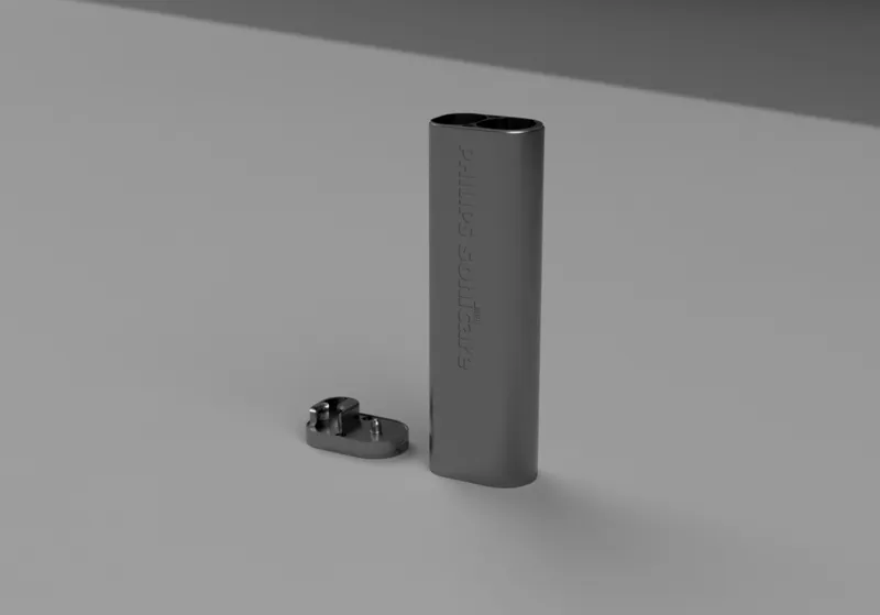 Philips Sonicare Case (remix) with single cap and magnet closure